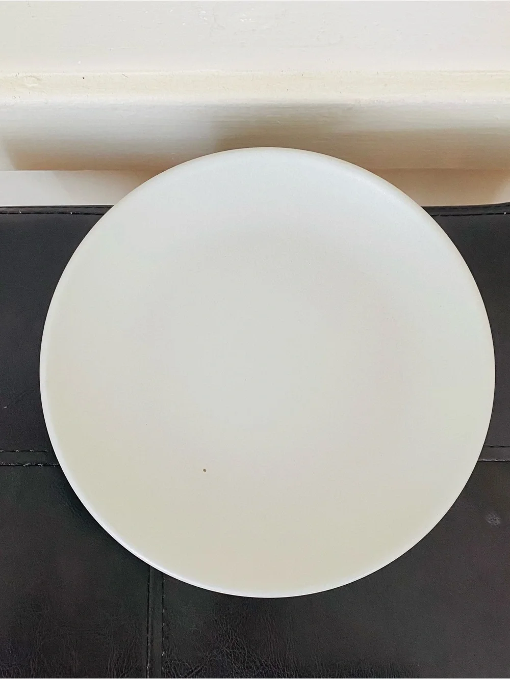 $46 New Heath Ceramics Opaque White Coupe Salad Plate 8.25'' Diameter 0720-6